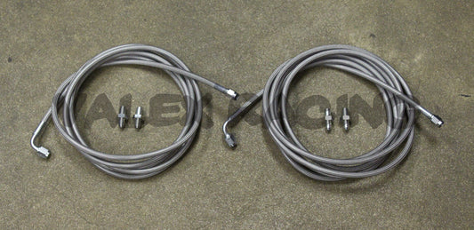 Stainless Main Rear Brake Line Replacement Kit For 2002-2006 Honda CRV