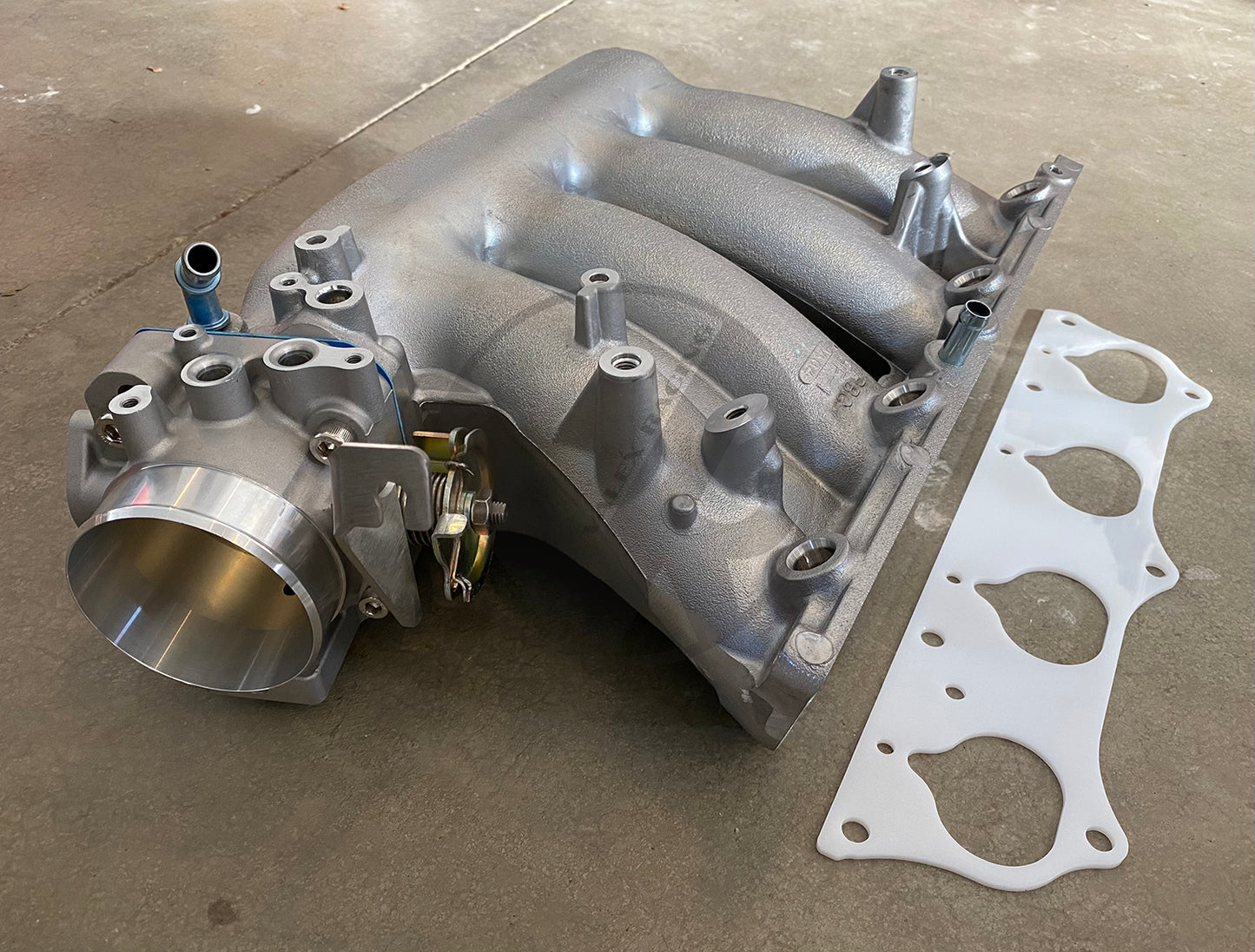 Honda RBC Clipped Intake Manifold K20 K24 Swap with Blox 70mm Throttle Body