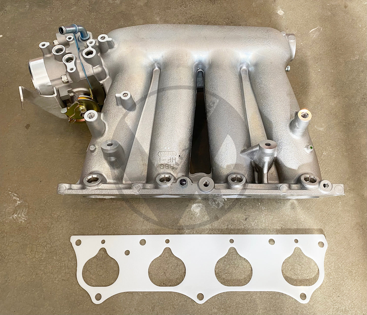 Honda RBC Clipped Intake Manifold K20 K24 Swap with Blox 70mm Throttle Body