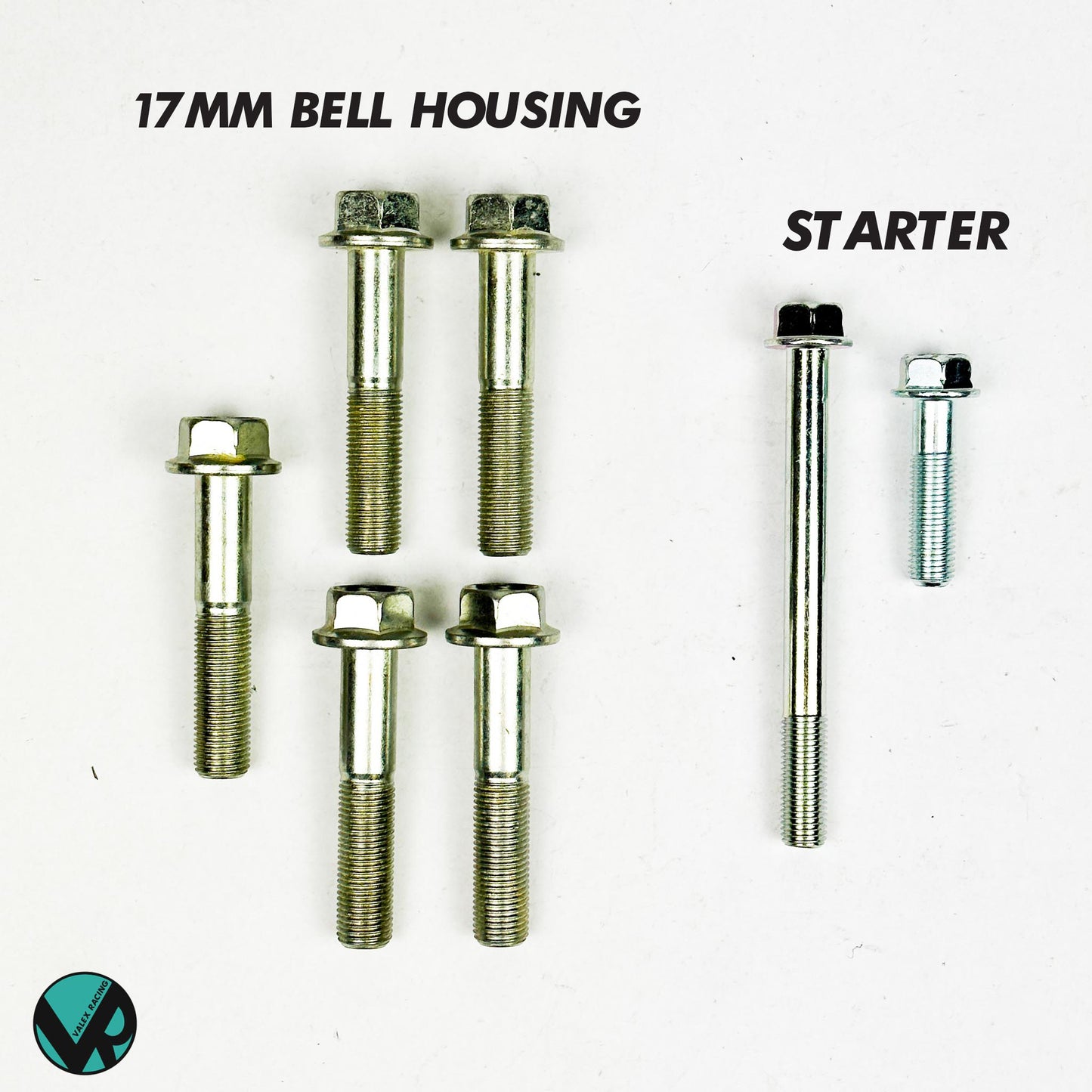 Honda Acura D Series Transmission Bell Housing Bolt Kit D15 D16 SOHC 5spd
