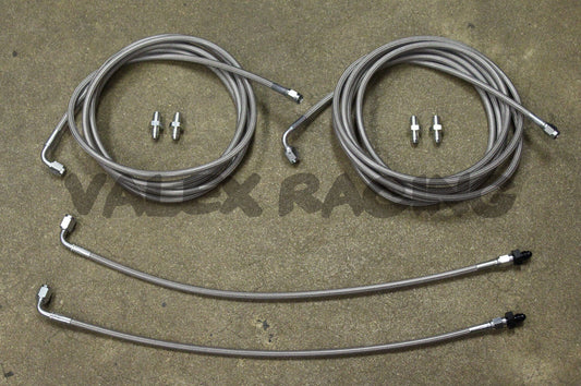 Complete Stainless Rear Brake Line Replacement Kit For 97-01 Honda CRV