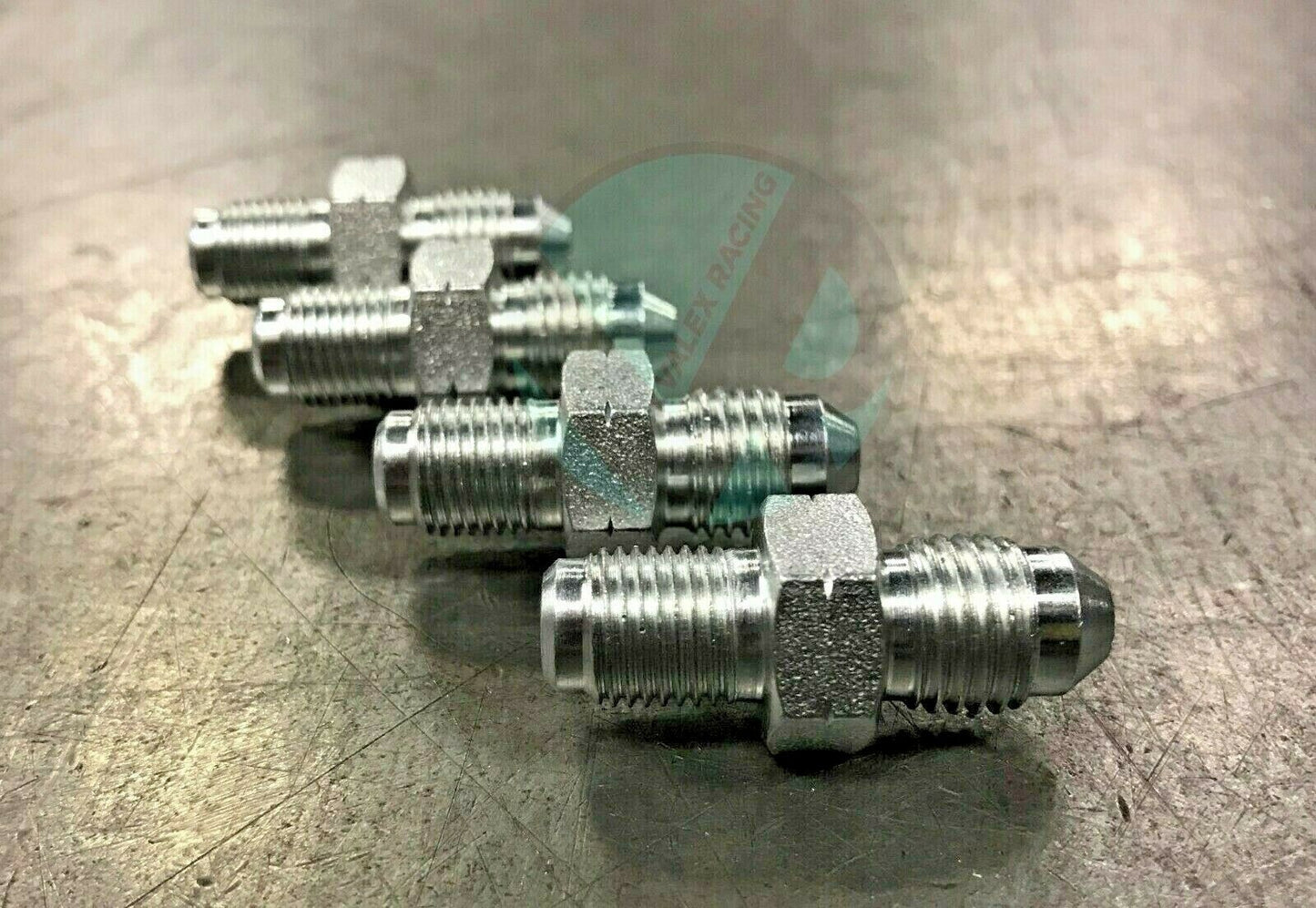4 Steel Brake Adapter Fittings M10 x 1.0 (Metric 10mm) to 4AN -4 AN4