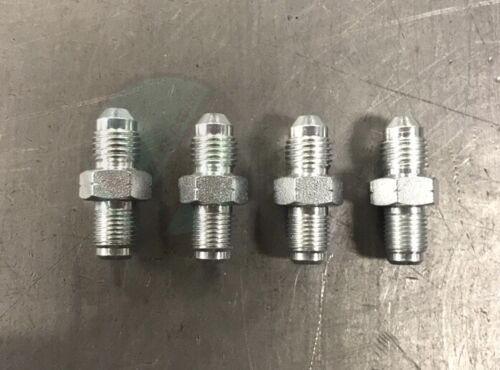 4 Steel Brake Adapter Fittings M10 x 1.0 (Metric 10mm) to 4AN -4 AN4